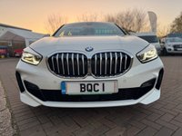 USED 2022 72 BMW 1 SERIES 1.5 116d M Sport (LCP) Hatchback 5 Door Alpine White Diesel DCT Euro 6 (s/s) (116 ps) GORGEOUS BMW LOW MILES SAT NAV CRUISE CONTROL ALLOY WHEELS FOLD-IN DOOR MIRRORS PRIVACY GLASS