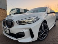 USED 2022 72 BMW 1 SERIES 1.5 116d M Sport (LCP) Hatchback 5 Door Alpine White Diesel DCT Euro 6 (s/s) (116 ps) GORGEOUS BMW LOW MILES SAT NAV CRUISE CONTROL ALLOY WHEELS FOLD-IN DOOR MIRRORS PRIVACY GLASS