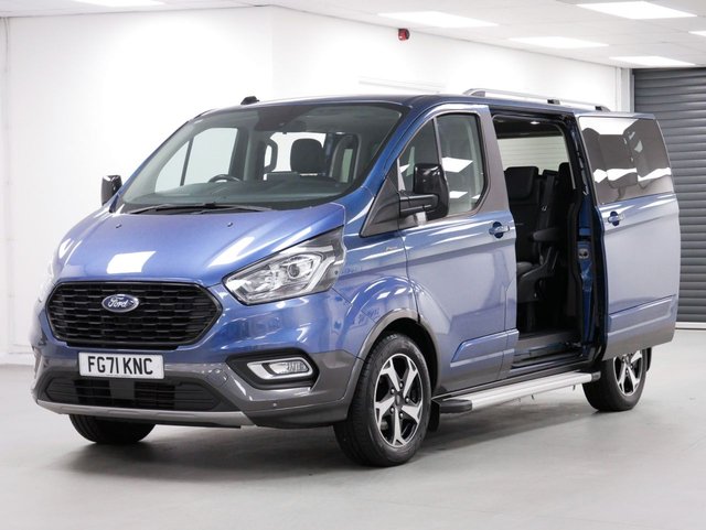 View our Ford Tourneo Custom 320 2.0 EBL 130 BHP SWB ACTIVE EDITION 8 SEATER 