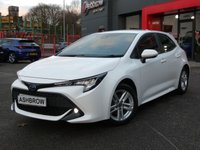 USED 2022 22 TOYOTA COROLLA 1.8 VVT-h GPF Icon 5d Petrol Hybrid CVT 122 S/S 1 OWNER, FULL SERVICE HISTORY, APPLE CARPLAY / ANDROID AUTO (GIVES YOU SAT NAV), REVERSING CAMERA, HEATED SEATS, LANE ASSIST, AUTO HOLD, ADAPTIVE CRUISE CONTROL & SPEED LIMITER, DAB RADIO, BLUETOOTH, VOICE CONTROL, AUTOMATIC LIGHTS, AUTOMATIC GEARBOX, KEYLESS START, 16 INCH ALLOYS, SPACE SAVER SPARE WHEEL, LUMBAR SUPPORT, FRONT & REAR ARM RESTS, LEATHER MFSW, ELECTRIC WINDOWS, ELECTRIC MIRRORS, USB PORT, CLIMATE CONTROL, DRIVING MODES, ILLUMINATING VANITY MIRRORS, ISO FIX, FOLDING REAR SEATS