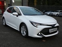 USED 2022 22 TOYOTA COROLLA 1.8 VVT-h GPF Icon 5d Petrol Hybrid CVT 122 S/S 1 OWNER, FULL SERVICE HISTORY, APPLE CARPLAY / ANDROID AUTO (GIVES YOU SAT NAV), REVERSING CAMERA, HEATED SEATS, LANE ASSIST, AUTO HOLD, ADAPTIVE CRUISE CONTROL & SPEED LIMITER, DAB RADIO, BLUETOOTH, VOICE CONTROL, AUTOMATIC LIGHTS, AUTOMATIC GEARBOX, KEYLESS START, 16 INCH ALLOYS, SPACE SAVER SPARE WHEEL, LUMBAR SUPPORT, FRONT & REAR ARM RESTS, LEATHER MFSW, ELECTRIC WINDOWS, ELECTRIC MIRRORS, USB PORT, CLIMATE CONTROL, DRIVING MODES, ILLUMINATING VANITY MIRRORS, ISO FIX, FOLDING REAR SEATS