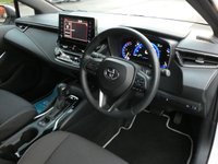 USED 2022 22 TOYOTA COROLLA 1.8 VVT-h GPF Icon 5d Petrol Hybrid CVT 122 S/S 1 OWNER, FULL SERVICE HISTORY, APPLE CARPLAY / ANDROID AUTO (GIVES YOU SAT NAV), REVERSING CAMERA, HEATED SEATS, LANE ASSIST, AUTO HOLD, ADAPTIVE CRUISE CONTROL & SPEED LIMITER, DAB RADIO, BLUETOOTH, VOICE CONTROL, AUTOMATIC LIGHTS, AUTOMATIC GEARBOX, KEYLESS START, 16 INCH ALLOYS, SPACE SAVER SPARE WHEEL, LUMBAR SUPPORT, FRONT & REAR ARM RESTS, LEATHER MFSW, ELECTRIC WINDOWS, ELECTRIC MIRRORS, USB PORT, CLIMATE CONTROL, DRIVING MODES, ILLUMINATING VANITY MIRRORS, ISO FIX, FOLDING REAR SEATS