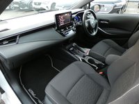 USED 2022 22 TOYOTA COROLLA 1.8 VVT-h GPF Icon 5d Petrol Hybrid CVT 122 S/S 1 OWNER, FULL SERVICE HISTORY, APPLE CARPLAY / ANDROID AUTO (GIVES YOU SAT NAV), REVERSING CAMERA, HEATED SEATS, LANE ASSIST, AUTO HOLD, ADAPTIVE CRUISE CONTROL & SPEED LIMITER, DAB RADIO, BLUETOOTH, VOICE CONTROL, AUTOMATIC LIGHTS, AUTOMATIC GEARBOX, KEYLESS START, 16 INCH ALLOYS, SPACE SAVER SPARE WHEEL, LUMBAR SUPPORT, FRONT & REAR ARM RESTS, LEATHER MFSW, ELECTRIC WINDOWS, ELECTRIC MIRRORS, USB PORT, CLIMATE CONTROL, DRIVING MODES, ILLUMINATING VANITY MIRRORS, ISO FIX, FOLDING REAR SEATS