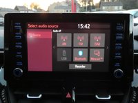 USED 2022 22 TOYOTA COROLLA 1.8 VVT-h GPF Icon 5d Petrol Hybrid CVT 122 S/S 1 OWNER, FULL SERVICE HISTORY, APPLE CARPLAY / ANDROID AUTO (GIVES YOU SAT NAV), REVERSING CAMERA, HEATED SEATS, LANE ASSIST, AUTO HOLD, ADAPTIVE CRUISE CONTROL & SPEED LIMITER, DAB RADIO, BLUETOOTH, VOICE CONTROL, AUTOMATIC LIGHTS, AUTOMATIC GEARBOX, KEYLESS START, 16 INCH ALLOYS, SPACE SAVER SPARE WHEEL, LUMBAR SUPPORT, FRONT & REAR ARM RESTS, LEATHER MFSW, ELECTRIC WINDOWS, ELECTRIC MIRRORS, USB PORT, CLIMATE CONTROL, DRIVING MODES, ILLUMINATING VANITY MIRRORS, ISO FIX, FOLDING REAR SEATS