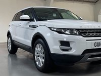 USED 2015 15 LAND ROVER RANGE ROVER EVOQUE 2.2 SD4 Pure Tech SUV 5dr Diesel Auto 4WD Euro 5 (s/s) (190 ps) PAN ROOF+LEATHER+SATNAV+PARK