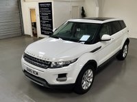 USED 2015 15 LAND ROVER RANGE ROVER EVOQUE 2.2 SD4 Pure Tech SUV 5dr Diesel Auto 4WD Euro 5 (s/s) (190 ps) PAN ROOF+LEATHER+SATNAV+PARK