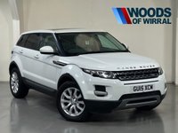 USED 2015 15 LAND ROVER RANGE ROVER EVOQUE 2.2 SD4 Pure Tech SUV 5dr Diesel Auto 4WD Euro 5 (s/s) (190 ps) PAN ROOF+LEATHER+SATNAV+PARK