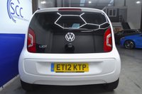 USED 2012 12 VOLKSWAGEN UP! 1.0 up! White Hatchback 3dr Petrol Manual Euro 5 (75 ps) Electric Panoramic Roof, Heated Seats, Satellite Navigation