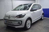 USED 2012 12 VOLKSWAGEN UP! 1.0 up! White Hatchback 3dr Petrol Manual Euro 5 (75 ps) Electric Panoramic Roof, Heated Seats, Satellite Navigation