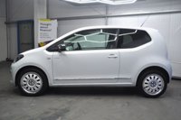 USED 2012 12 VOLKSWAGEN UP! 1.0 up! White Hatchback 3dr Petrol Manual Euro 5 (75 ps) Electric Panoramic Roof, Heated Seats, Satellite Navigation