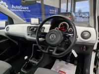 USED 2012 12 VOLKSWAGEN UP! 1.0 up! White Hatchback 3dr Petrol Manual Euro 5 (75 ps) Electric Panoramic Roof, Heated Seats, Satellite Navigation