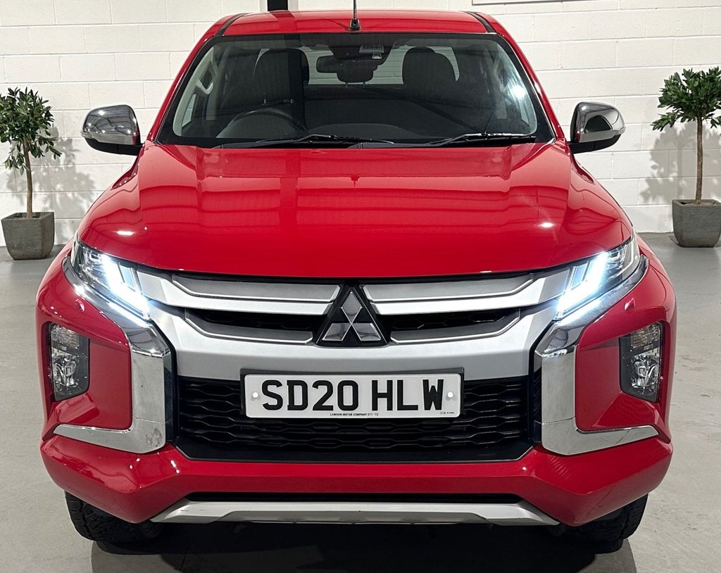 USED 2020 20 MITSUBISHI L200 2.2 DI-D DC Warrior Pickup Double Cab 4dr Diesel Manual 4WD Euro 6 (s/s) (150 ps) 