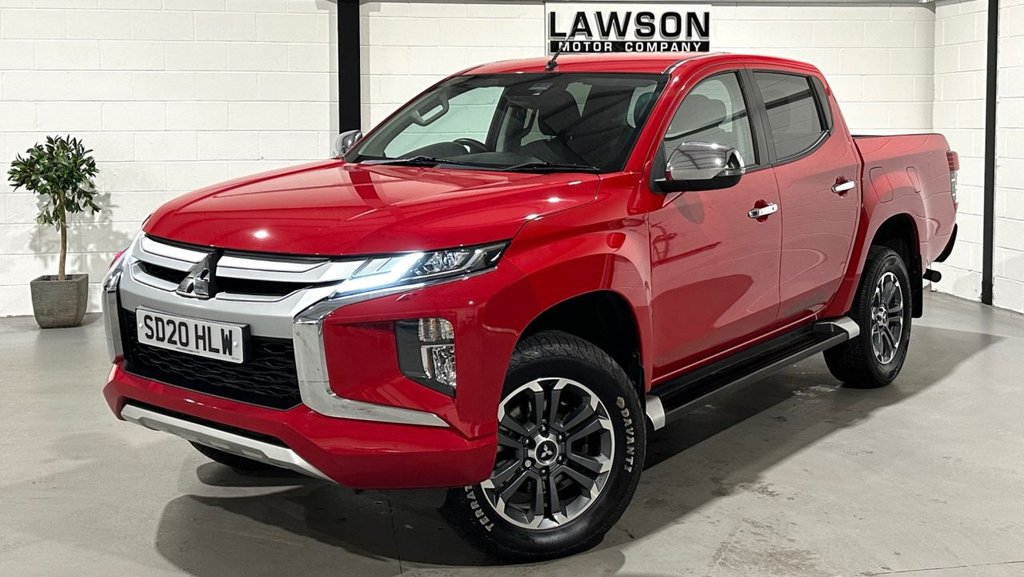 USED 2020 20 MITSUBISHI L200 2.2 DI-D DC Warrior Pickup Double Cab 4dr Diesel Manual 4WD Euro 6 (s/s) (150 ps) 