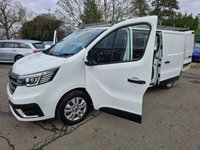 USED 2022 72 RENAULT TRAFIC White 2.0 dCi Blue LL30 Sport Van, 25,000 miles, 1 owner, Euro 6 ULEZ, 6-Speed, Sat Nav, A/C, Parking Sensors, great spec, + VAT @ 20%. This 2022 Renault Trafic presents an exceptional ownership proposition with a remarkably low mileage of just 25,000 miles, having been carefully maintained by a single owner. This dCi Blue LL30 Sport L2 H1 Euro 6 model is powered by an efficient 2.0 litre diesel engine, delivering a robust 148 bhp. It comes equipped with advanced Full LED Headlights featuring distinctive C-Shape Daytime Running Lights, enhancing visibility and the vehicle's modern appearance. For added safety and convenience, it