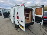 USED 2022 72 RENAULT TRAFIC White 2.0 dCi Blue LL30 Sport Van, 25,000 miles, 1 owner, Euro 6 ULEZ, 6-Speed, Sat Nav, A/C, Parking Sensors, great spec, + VAT @ 20%. This 2022 Renault Trafic presents an exceptional ownership proposition with a remarkably low mileage of just 25,000 miles, having been carefully maintained by a single owner. This dCi Blue LL30 Sport L2 H1 Euro 6 model is powered by an efficient 2.0 litre diesel engine, delivering a robust 148 bhp. It comes equipped with advanced Full LED Headlights featuring distinctive C-Shape Daytime Running Lights, enhancing visibility and the vehicle's modern appearance. For added safety and convenience, it