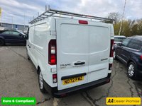 USED 2022 72 RENAULT TRAFIC White 2.0 dCi Blue LL30 Sport Van, 25,000 miles, 1 owner, Euro 6 ULEZ, 6-Speed, Sat Nav, A/C, Parking Sensors, great spec, + VAT @ 20%. This 2022 Renault Trafic presents an exceptional ownership proposition with a remarkably low mileage of just 25,000 miles, having been carefully maintained by a single owner. This dCi Blue LL30 Sport L2 H1 Euro 6 model is powered by an efficient 2.0 litre diesel engine, delivering a robust 148 bhp. It comes equipped with advanced Full LED Headlights featuring distinctive C-Shape Daytime Running Lights, enhancing visibility and the vehicle's modern appearance. For added safety and convenience, it