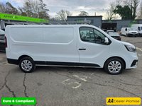 USED 2022 72 RENAULT TRAFIC White 2.0 dCi Blue LL30 Sport Van, 25,000 miles, 1 owner, Euro 6 ULEZ, 6-Speed, Sat Nav, A/C, Parking Sensors, great spec, + VAT @ 20%. This 2022 Renault Trafic presents an exceptional ownership proposition with a remarkably low mileage of just 25,000 miles, having been carefully maintained by a single owner. This dCi Blue LL30 Sport L2 H1 Euro 6 model is powered by an efficient 2.0 litre diesel engine, delivering a robust 148 bhp. It comes equipped with advanced Full LED Headlights featuring distinctive C-Shape Daytime Running Lights, enhancing visibility and the vehicle's modern appearance. For added safety and convenience, it