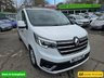 USED 2022 72 RENAULT TRAFIC White 2.0 dCi Blue LL30 Sport Van, 25,000 miles, 1 owner, Euro 6 ULEZ, 6-Speed, Sat Nav, A/C, Parking Sensors, great spec, + VAT @ 20%. This 2022 Renault Trafic presents an exceptional ownership proposition with a remarkably low mileage of just 25,000 miles, having been carefully maintained by a single owner. This dCi Blue LL30 Sport L2 H1 Euro 6 model is powered by an efficient 2.0 litre diesel engine, delivering a robust 148 bhp. It comes equipped with advanced Full LED Headlights featuring distinctive C-Shape Daytime Running Lights, enhancing visibility and the vehicle's modern appearance. For added safety and convenience, it