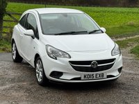 USED 2015 15 VAUXHALL CORSA 1.4i ecoFLEX Excite Hatchback 3dr Petrol Manual Euro 6 (a/c) (90 ps) LOW &pound;35 TAX GREAT ECONOMY 65MPG