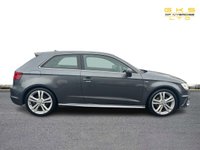 USED 2016 16 AUDI A3 1.4 TFSI CoD S line Hatchback 3dr Petrol Manual Euro 6 (s/s) (Nav) (150 ps) ** FINANCE ME WITH ZERO DEPOSIT **