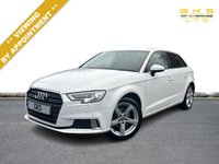 USED 2017 17 AUDI A3 1.5 TFSI CoD Sport Sportback 5dr Petrol Manual Euro 6 (s/s) (150 ps) ** FINANCE ME WITH ZERO DEPOSIT **