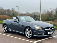 USED 2013 13 MERCEDES-BENZ SLK 2.1 SLK250 CDI BlueEfficiency AMG Sport Convertible 2dr Diesel G-Tronic+ Euro 5 (s/s) (204 ps) LIGHT GREY LEATHER INTERIOR