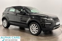 USED 2016 66 LAND ROVER RANGE ROVER EVOQUE 2.0 eD4 SE Tech SUV 5dr Diesel Manual FWD Euro 6 (s/s) (150 ps) 4WD Euro 6, Santorini Black, Ebony Leather interior , Heated Seats , Privacy Glass, 8" High resolution Sreen