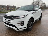 USED 2019 19 LAND ROVER RANGE ROVER EVOQUE 2.0 D180 R-Dynamic SUV 5dr Diesel Auto 4WD Euro 6 (s/s) (180 ps) RANGE ROVER SERVICE HISTORY* AUTOMATIC* PADDLE SHIFT* PARKING SENSORS WITH REVERSING CAMERA* CRUISE CONTROL* ELECTRIC HANDBRAKE* AUTO START / STOP* TRACTION CONTROL* LANE / HILL ASSIST* LOW TRACTION LAUNCH* 4 WHEEL DRIVE