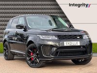 USED 2021 21 LAND ROVER RANGE ROVER SPORT 5.0 P575 V8 GPF SVR SUV 5dr Petrol Auto 4WD Euro 6 (s/s) (575 ps) Good History
