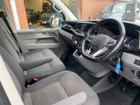 USED 2021 71 VOLKSWAGEN TRANSPORTER 6SPD 150BHP SWB T28 PURE GREY HIGHLINE LEIGHTON SPORT PACK FSH 