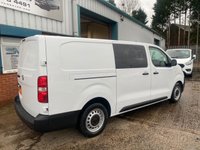 USED 2022 22 VAUXHALL VIVARO 2.0 FACTORY 6 SEAT L2 LWB DYNAMIC EURO 6 CREW VAN A/C 44K MILES 