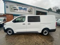 USED 2022 22 VAUXHALL VIVARO 2.0 FACTORY 6 SEAT L2 LWB DYNAMIC EURO 6 CREW VAN A/C 44K MILES 