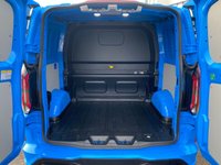 USED 2025 25 FORD TRANSIT CUSTOM MS-RT 5 SEAT L1 SWB FAST BLUE AUTO CREW VAN 4K MILES DIESEL LOW MILES, 2 YEAR WARRANTY