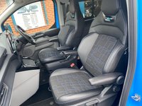 USED 2025 25 FORD TRANSIT CUSTOM MS-RT 5 SEAT L1 SWB FAST BLUE AUTO CREW VAN 4K MILES DIESEL LOW MILES, 2 YEAR WARRANTY