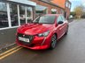 USED 2022 22 PEUGEOT 208 1.2 PureTech Allure Premium Hatchback 5dr Petrol EAT Euro 6 (s/s) (100 ps) 