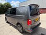 USED 2018 18 VOLKSWAGEN TRANSPORTER 2.0 BiTDI T30 BlueMotion Tech Highline Kombi Double Cab 5dr Diesel Manual 4Motion SWB Euro 6 (s/s) (204 ps) 4WD 1 OWNER , PRICE IS &pound;20989+VAT, FULL SERVICE HISTORY , LOADS OF EXTRAS , LEATHER R LINE SEATS , 4 WHEEL DRIVE