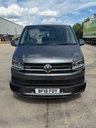 USED 2018 18 VOLKSWAGEN TRANSPORTER 2.0 BiTDI T30 BlueMotion Tech Highline Kombi Double Cab 5dr Diesel Manual 4Motion SWB Euro 6 (s/s) (204 ps) 4WD 1 OWNER , PRICE IS &pound;20989+VAT, FULL SERVICE HISTORY , LOADS OF EXTRAS , LEATHER R LINE SEATS , 4 WHEEL DRIVE