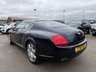 USED 2005 05 BENTLEY CONTINENTAL 6.0 GT Coupe 2dr Petrol Automatic (410 g/km, 552 bhp)-Superb Continental Gt-Finished In Dark Sapphire Metallic-Supplied New By Hr Owen Cheltenham-Main Hide In Magnolia-Secondary Hide In Nautic-Seat Belts & Carpets To Match Secondary Hide-Emblem Stitching-Automatic Headlight Range Adjustment-Climate Control-Cruise Control-Mfsw-Satnav-Dark Stained Burr Walnut-Individual Armrests For Both Front Seats-Heated Front Seats-Diamond Quilted Leather-Keyless Entry-Cd Changer-14 Way Memory Front Electric Seats-Lumbar Support-Rear Fog Lights-Bluetooth-Mulliner Driving Specification-Unmarked 20 Inch Two Piece Alloy Wheels With Matching Pirelli Tyres-16 Services On File. 