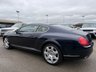 USED 2005 05 BENTLEY CONTINENTAL 6.0 GT Coupe 2dr Petrol Automatic (410 g/km, 552 bhp)-Superb Continental Gt-Finished In Dark Sapphire Metallic-Supplied New By Hr Owen Cheltenham-Main Hide In Magnolia-Secondary Hide In Nautic-Seat Belts & Carpets To Match Secondary Hide-Emblem Stitching-Automatic Headlight Range Adjustment-Climate Control-Cruise Control-Mfsw-Satnav-Dark Stained Burr Walnut-Individual Armrests For Both Front Seats-Heated Front Seats-Diamond Quilted Leather-Keyless Entry-Cd Changer-14 Way Memory Front Electric Seats-Lumbar Support-Rear Fog Lights-Bluetooth-Mulliner Driving Specification-Unmarked 20 Inch Two Piece Alloy Wheels With Matching Pirelli Tyres-16 Services On File. 