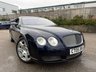 USED 2005 05 BENTLEY CONTINENTAL 6.0 GT Coupe 2dr Petrol Automatic (410 g/km, 552 bhp)-Superb Continental Gt-Finished In Dark Sapphire Metallic-Supplied New By Hr Owen Cheltenham-Main Hide In Magnolia-Secondary Hide In Nautic-Seat Belts & Carpets To Match Secondary Hide-Emblem Stitching-Automatic Headlight Range Adjustment-Climate Control-Cruise Control-Mfsw-Satnav-Dark Stained Burr Walnut-Individual Armrests For Both Front Seats-Heated Front Seats-Diamond Quilted Leather-Keyless Entry-Cd Changer-14 Way Memory Front Electric Seats-Lumbar Support-Rear Fog Lights-Bluetooth-Mulliner Driving Specification-Unmarked 20 Inch Two Piece Alloy Wheels With Matching Pirelli Tyres-16 Services On File. 