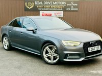 USED 2016 66 AUDI A4 2.0 TFSI S line Saloon 4dr Petrol S Tronic Euro 6 (s/s) (190 ps) RS4 Grille | S line Styling
