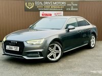USED 2016 66 AUDI A4 2.0 TFSI S line Saloon 4dr Petrol S Tronic Euro 6 (s/s) (190 ps) RS4 Grille | S line Styling