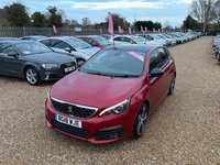 USED 2018 18 PEUGEOT 308 1.2 PureTech GT Line Euro 6 (s/s) 5dr SATNAV+DAB+PANORMAIC+P-CAMERA