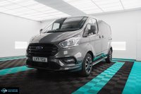 USED 2021 71 FORD TRANSIT CUSTOM 2.0 310 SWB FACTORY 185BHP AUTO SPORT - VERY HIGH SPEC SAT NAV - REVERSE CAMERA - LANE ASSIST - ELECTRIC SEATS