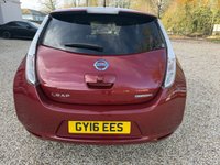 USED 2016 16 NISSAN LEAF 30kWh Acenta Hatchback 5dr Electric Auto (109 bhp) 2KEYS HISTORY SAT NAV R/CAMERA