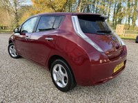 USED 2016 16 NISSAN LEAF 30kWh Acenta Hatchback 5dr Electric Auto (109 bhp) 2KEYS HISTORY SAT NAV R/CAMERA