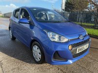 USED 2018 68 HYUNDAI I10 1.0 SE Hatchback 5dr Petrol Manual Euro 6 (67 ps) 2 OWNERS FROM NEW* CRUISE CONTROL* AIR CON* TRACTION CONTROL* BLUETOOTH PHONE AND AUDIO* DAB* AUX* USB* REMOTE CENTRAL LOCKING WITH 2 KEYS* ELECTRIC WINDOWS & MIRRORS