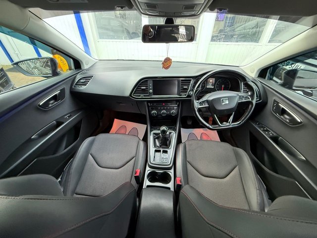 2018 SEAT LEON 2018 2.0 TDI FR TECHNOLOGY SAT NAV HATCHBACK SENSORS 5DR DIESEL MANUAL EURO 6 (S/S) (150 PS) - Photo 4