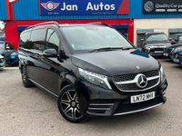 USED 2022 72 MERCEDES-BENZ V-CLASS 2.0 V220d AMG Line MPV 5dr Diesel G-Tronic+ Euro 6 (s/s) XLWB (163 ps) 1owner+Nav+Camera+Leather+XLWB
