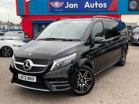 USED 2022 72 MERCEDES-BENZ V-CLASS 2.0 V220d AMG Line MPV 5dr Diesel G-Tronic+ Euro 6 (s/s) XLWB (163 ps) 1owner+Nav+Camera+Leather+XLWB